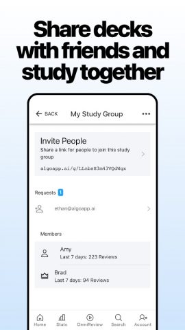 AlgoApp — Flashcards для Android — скриншот 5