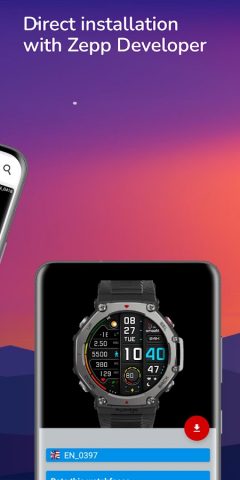 Amazfit T-Rex 3 Watch Faces для Android — скриншот 2