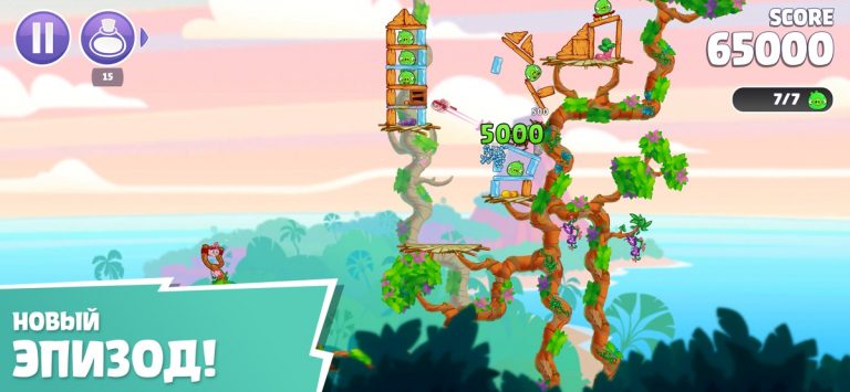 Angry Birds Reloaded для iOS — скриншот 1