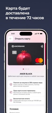Anorbank для iOS — скриншот 2