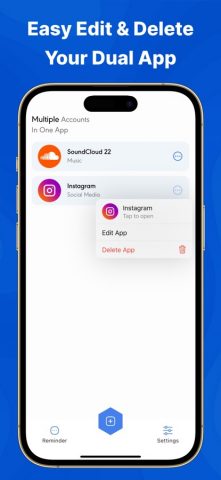 App Cloner: Dual Space для iOS — скриншот 4