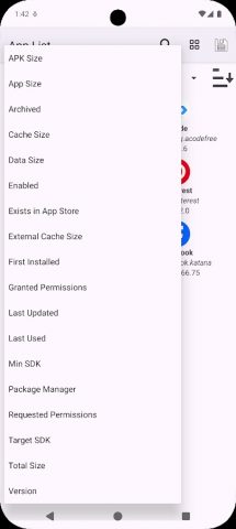 App List — скриншот 1