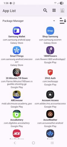 App List — скриншот 3