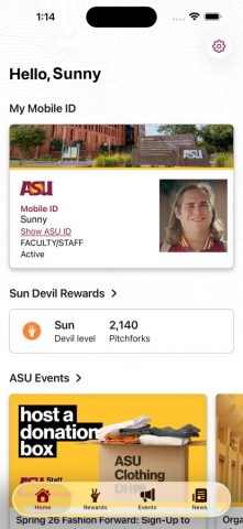 Arizona State University для iOS — скриншот 3