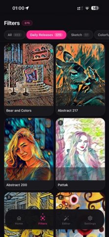 Art Effect : AI Photo Filters для iOS — скриншот 2