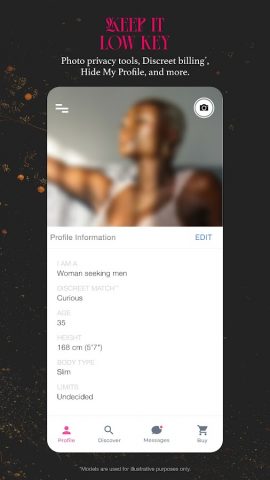 Ashley Madison для Android — скриншот 5