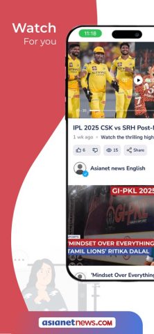 Asianet News Official для iOS — скриншот 3