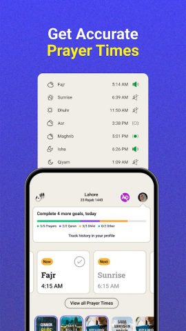 Athan: Prayer Times & Al Quran для Android — скриншот 3
