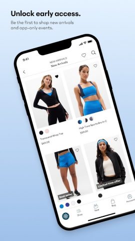 Athleta: Athletic Clothes для Android — скриншот 2