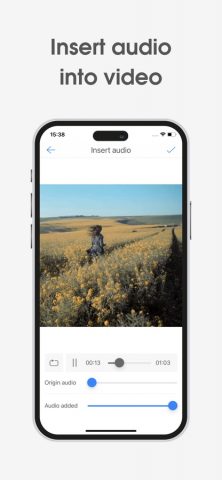 Audio Video Mixer для iOS — скриншот 1