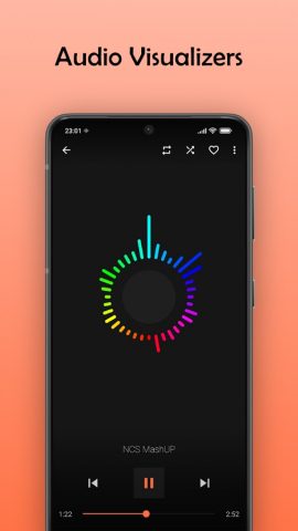 AudioVision Music Player для Android — скриншот 1