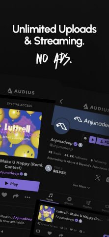 Audius Music для Android — скриншот 2