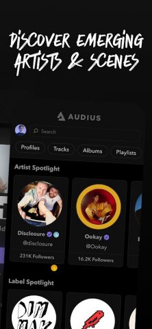 Audius Music для Android — скриншот 5