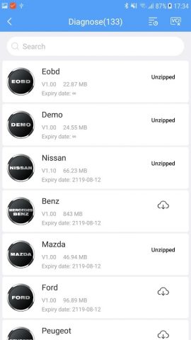 Autel MaxiAP200 для Android — скриншот 1