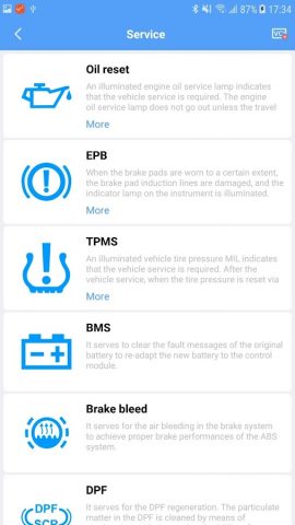 Autel MaxiAP200 для Android — скриншот 2