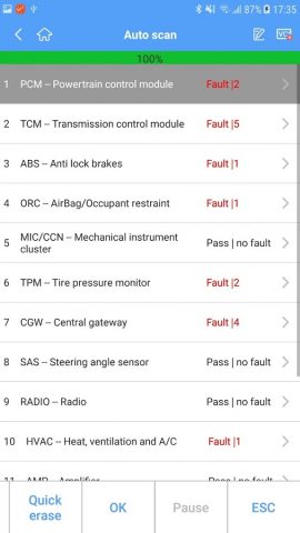 Autel MaxiAP200 для Android — скриншот 4