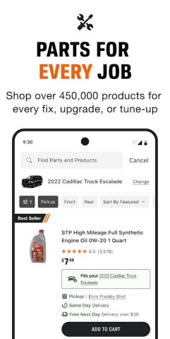 AutoZone Auto Parts & Repair для Android — скриншот 2