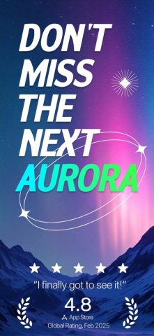 Аврора: Северное сияние для iOS — скриншот 1