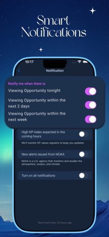 Аврора: Северное сияние для iOS — скриншот 4