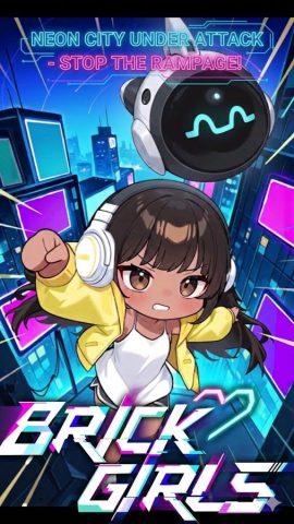 BRICK GIRLS : Brick Burst для Android — скриншот 4