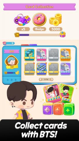 BTS Island: In the SEOM Puzzle для Android — скриншот 1