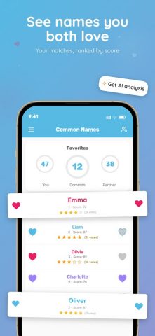 Baby Name Together для Android — скриншот 3