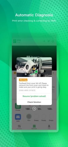 Bambu Handy для iOS — скриншот 4