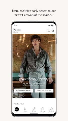 Banana Republic: Shop Apparel для Android — скриншот 2