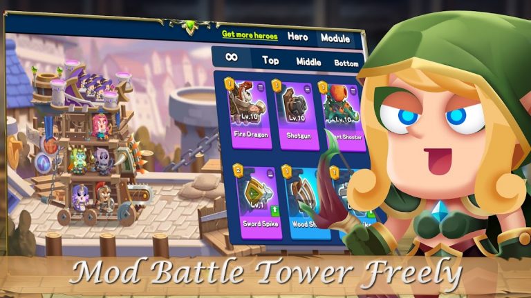 Battle Towers — TD Royale RPG для Android — скриншот 3