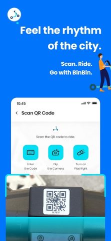 BinBin: Taxi & Scooter для Android — скриншот 4