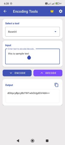 Binary Code Translator для Android — скриншот 4