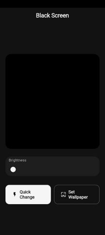 Black Screen для Android — скриншот 1