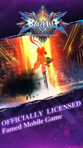 BlazBlue RR — Real Action Game для Android — скриншот 5