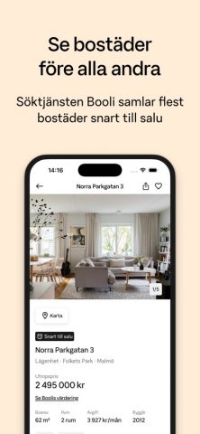 Booli для iOS — скриншот 2