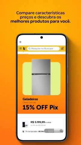 Buscapé: Promoção e cashback для Android — скриншот 2