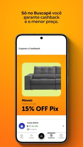 Buscapé: Promoção e cashback для Android — скриншот 3