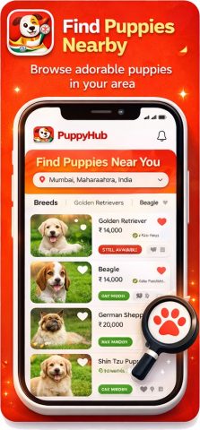 Buy Sell Dogs & Puppies India для Android — скриншот 1