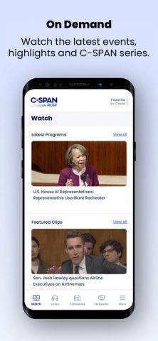 C-SPAN Now для iOS — скриншот 2