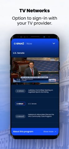 C-SPAN Now для iOS — скриншот 4