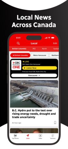 CBC News: Breaking & Local для iOS — скриншот 2