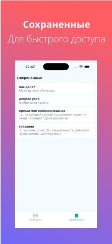 Чеченско-Русский переводчик для iOS — скриншот 2
