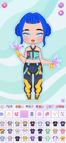 Чиби Мейкер Одевалки Персонажа для iOS — скриншот 3