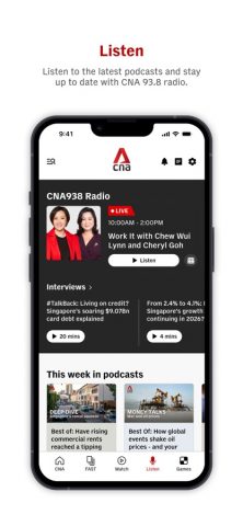 CNA (Channel NewsAsia) для iOS — скриншот 5