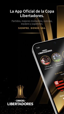 CONMEBOL Libertadores для Android — скриншот 1