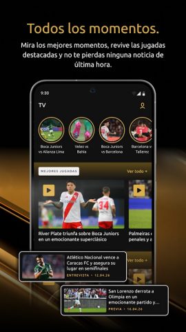 CONMEBOL Libertadores для Android — скриншот 3