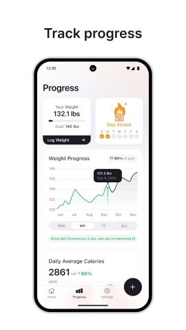 Cal AI — Food Calorie Tracker для Android — скриншот 4