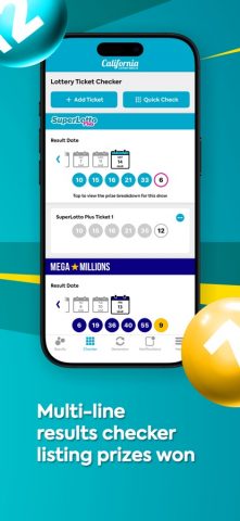 California Lottery для iOS — скриншот 4