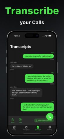 Call Recorder & Запись Звонков для iOS — скриншот 3