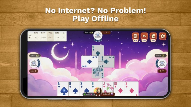 Callbreak.com — Card game для Android — скриншот 3