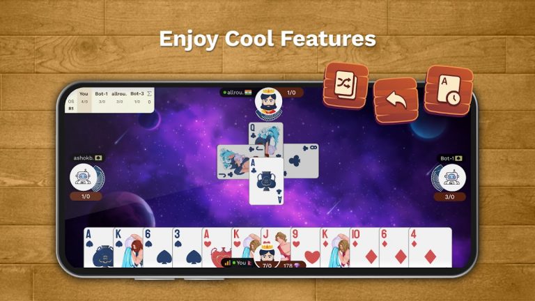 Callbreak.com — Card game для Android — скриншот 4